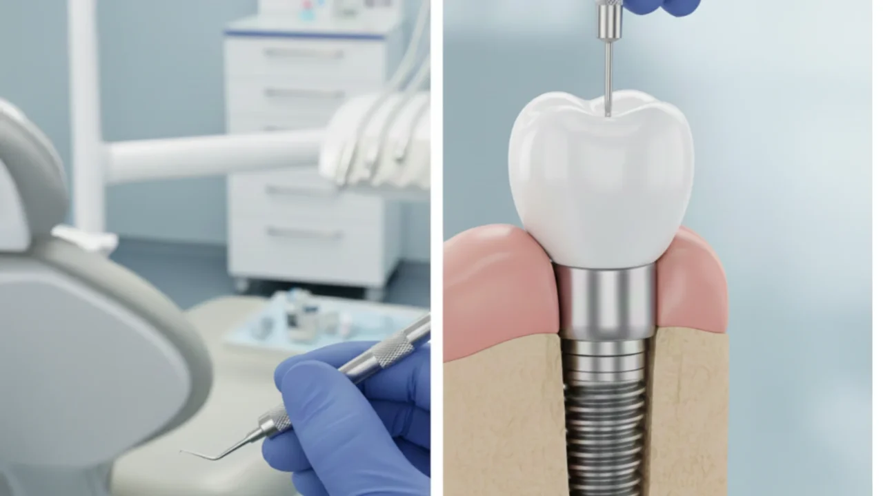 Schroefimplantaat of gecementeerd implantaat: welke keuze?