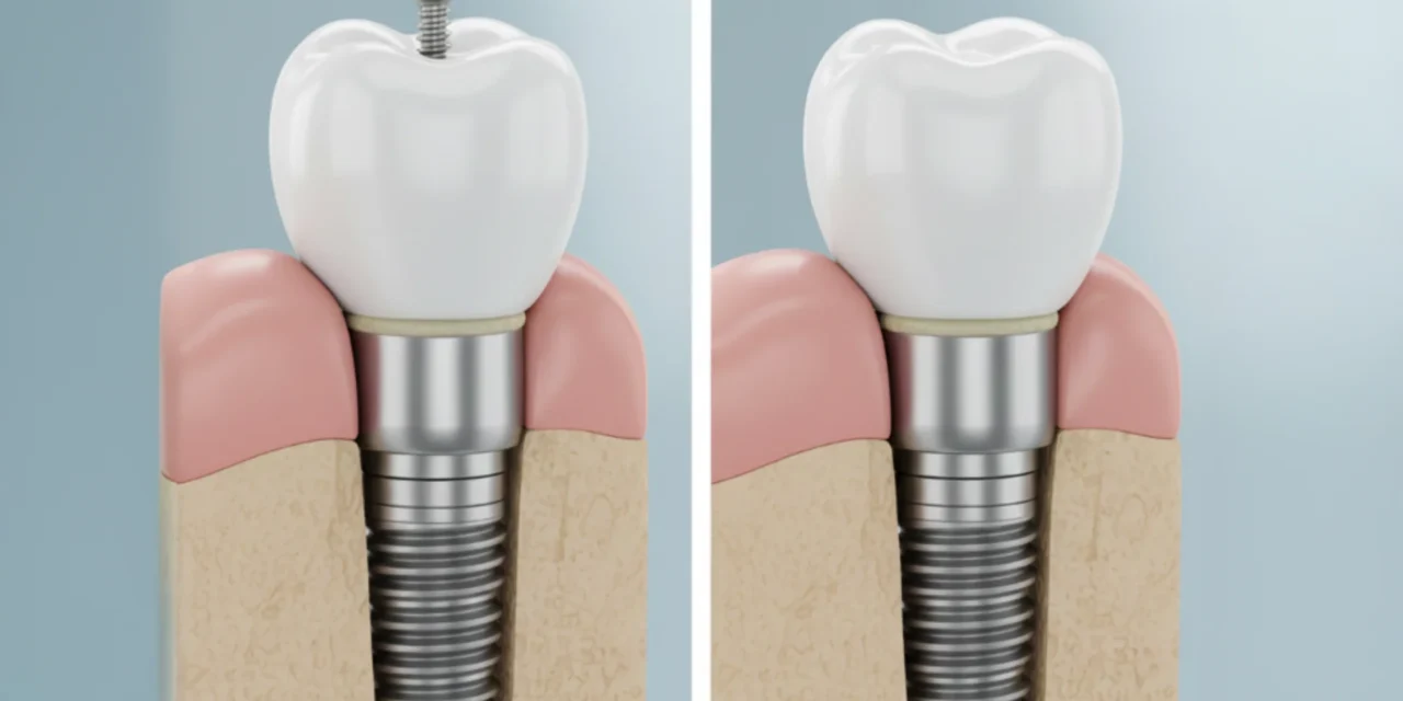 Schroefimplantaat of gecementeerd implantaat: welke keuze?