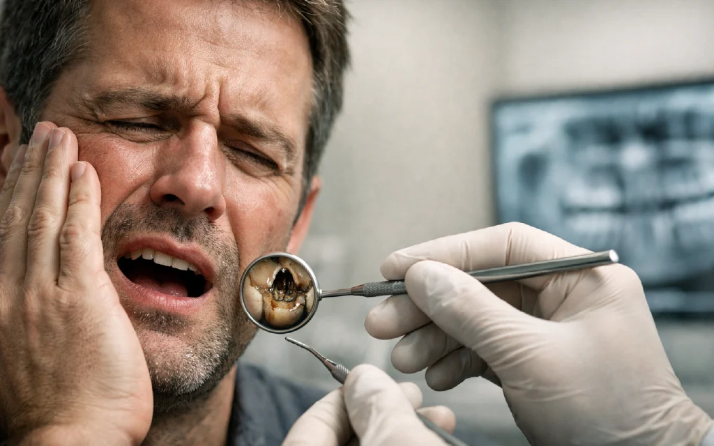 Rotte tand: Waarom ontstaat tandbederf? Wat gebeurt er als een rotte tand niet wordt getrokken?