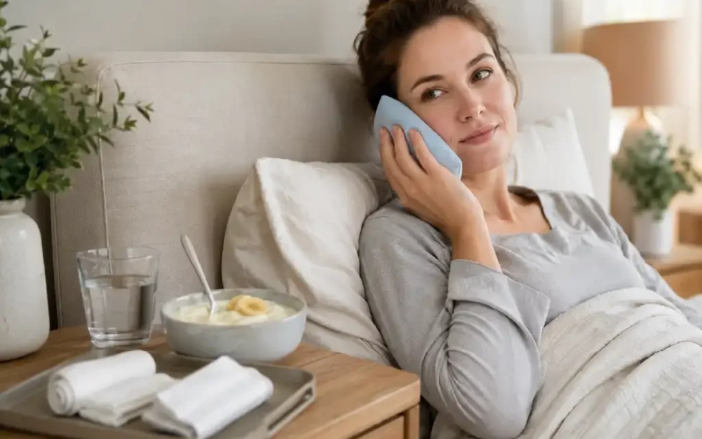 Wat te doen na tandextractie? Pijn, slaap, voeding en infectietekenen